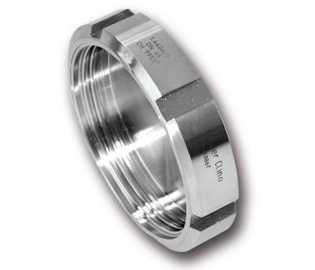 Асептична заглушка на резба - за мляко - DIN 11851