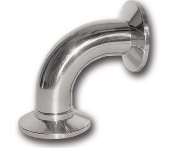 Коляно 90° за клампово съединение DIN 32676