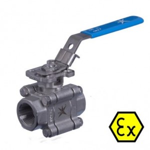 Сферичен кран Серия 88 Пожаробезопасен и антистатичен Неръждаема стомана