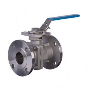 Сферичен кран Серия 90D на Фланци ANSI 150 с ISO фланец