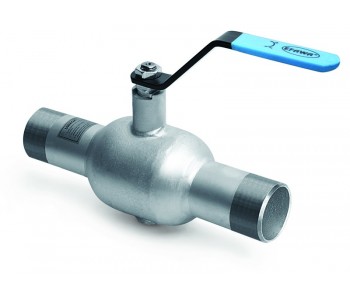 Сферичен кран за пара - черна стомана - PN40 - 1 част - на заварка