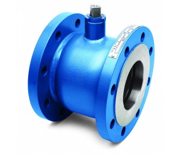 Сферичен кран - черна стомана - PN16 - 1 част - на фланци