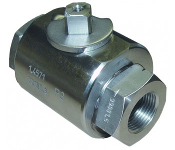 Сферичен кран - високо налягане - цилиндричен - на резба - до 800 bar