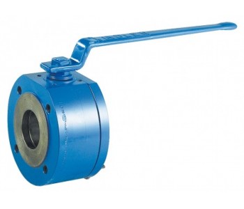 Сферичен кран - кована стомана - PN40 - 1 част - wafer - за задвижка