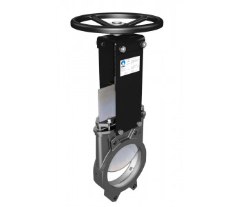 Ножов шибър - еднопосочен - междуфланцеви тип - Series A