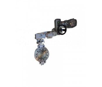 Тройно ексцентричен бътерфлай кран Wafer тип